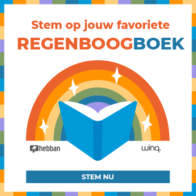 Stem op jouw favoriete regenboogboek. Lezerscommunity Hebban.nl en Winq