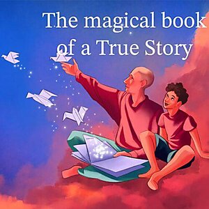The magical book of a True Story - boekomslag