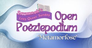 Open Poeziepodium - Lazy Queer Sunday, in het kader van de Poezieweek 2026