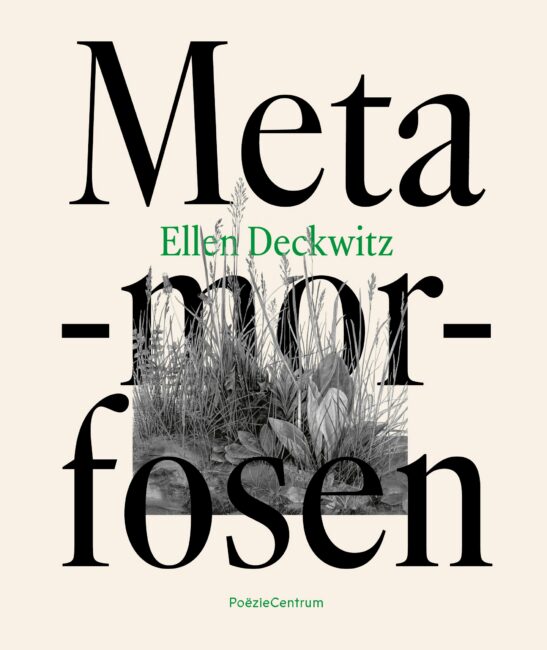 Cover van poeziegeschenk 2026: Ellen Deckwitz- Metamorfosen