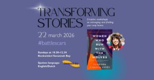 Stories of Belonging 22 maart. Creative workshops on belonging and finding your way home. Sundays at 10.30–12.30 Boekwinkel Savannah Bay Spoken language: English/Dutch