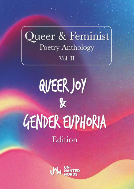 Queer & Feminist Poetry Anthology Volume 2, cover van het boek